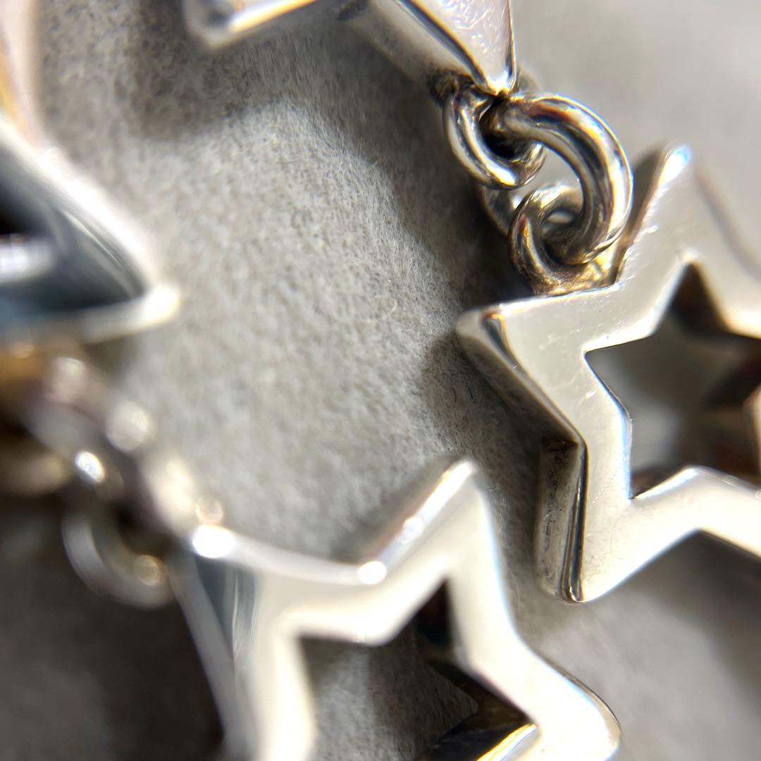 【925刻印】スタージュエリー スターモチーフ　ブレスレット　シルバー