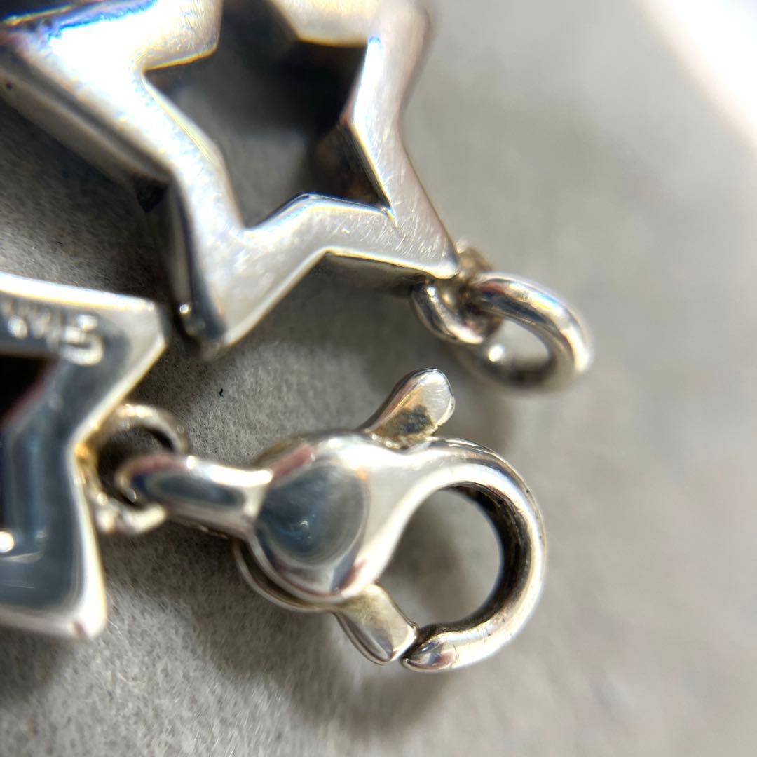 【925刻印】スタージュエリー スターモチーフ　ブレスレット　シルバー