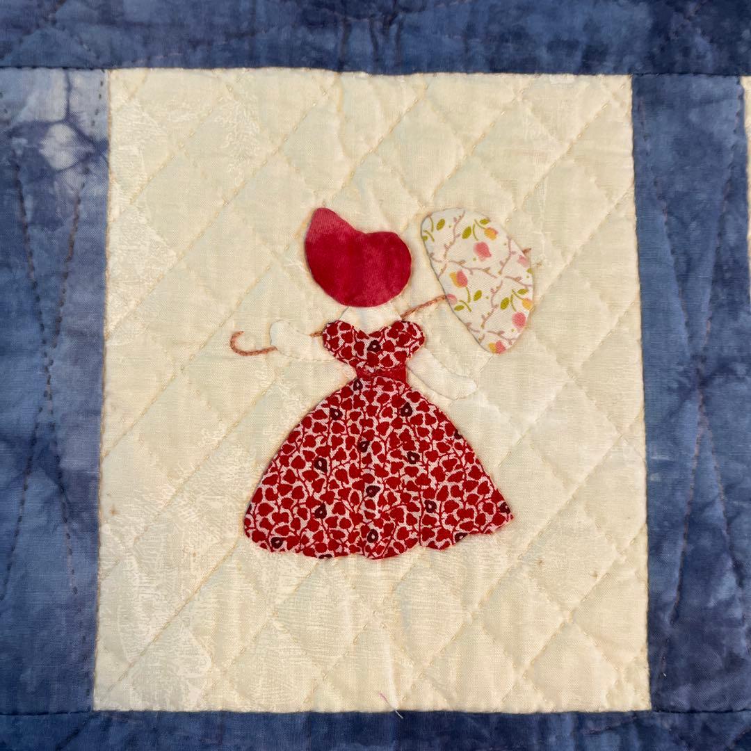 ハンドメイド　パッチワーク作品　タペストリー　プレイマット　新品未使用品