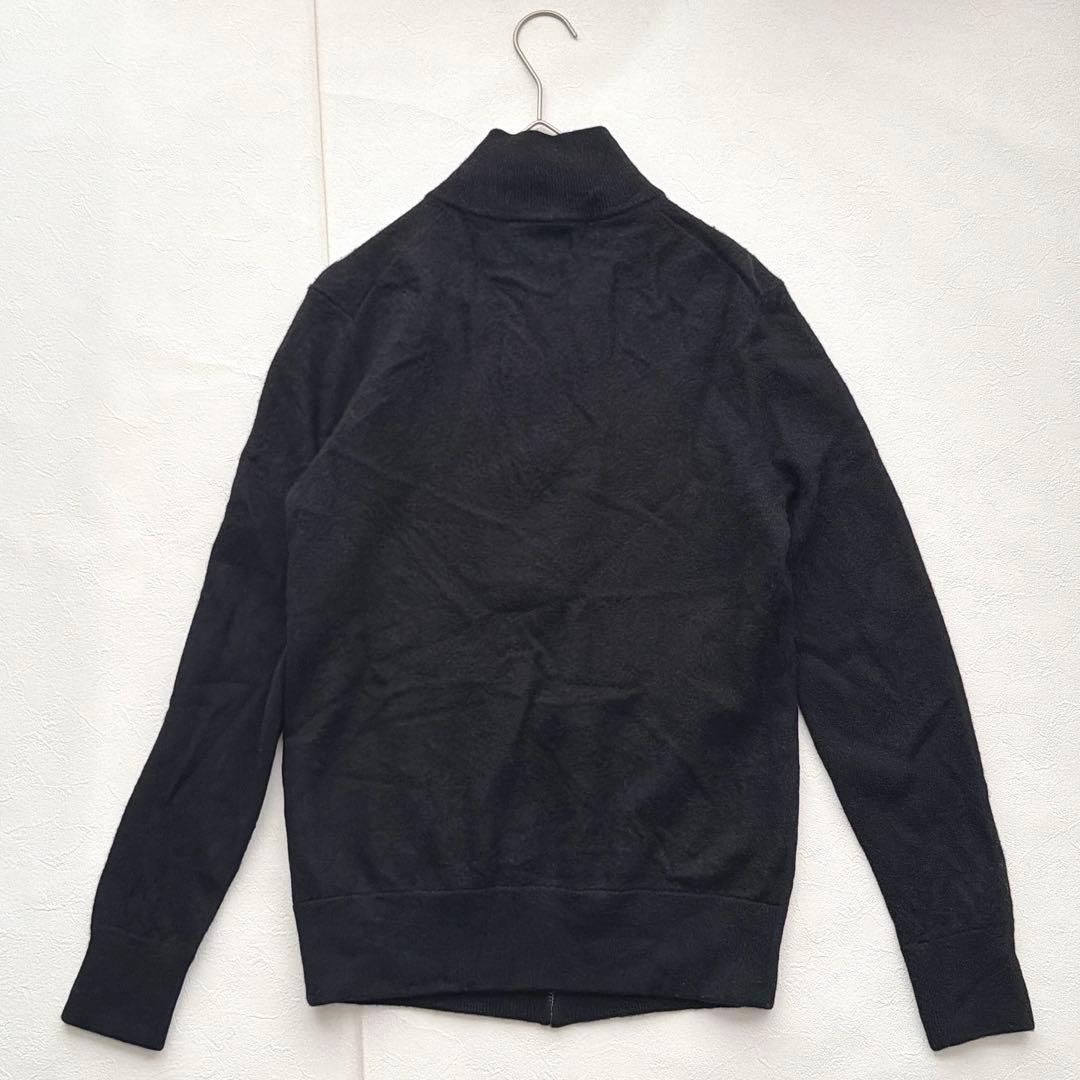 POLO RALPH LAUREN ウール フルジップ メンズS 黒