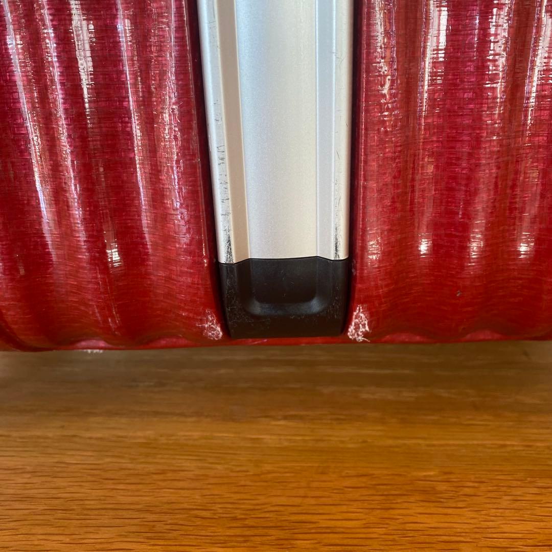 【超軽量】サムソナイト コスモライト スピナー55 チリレッド機内持ち込みサイズ