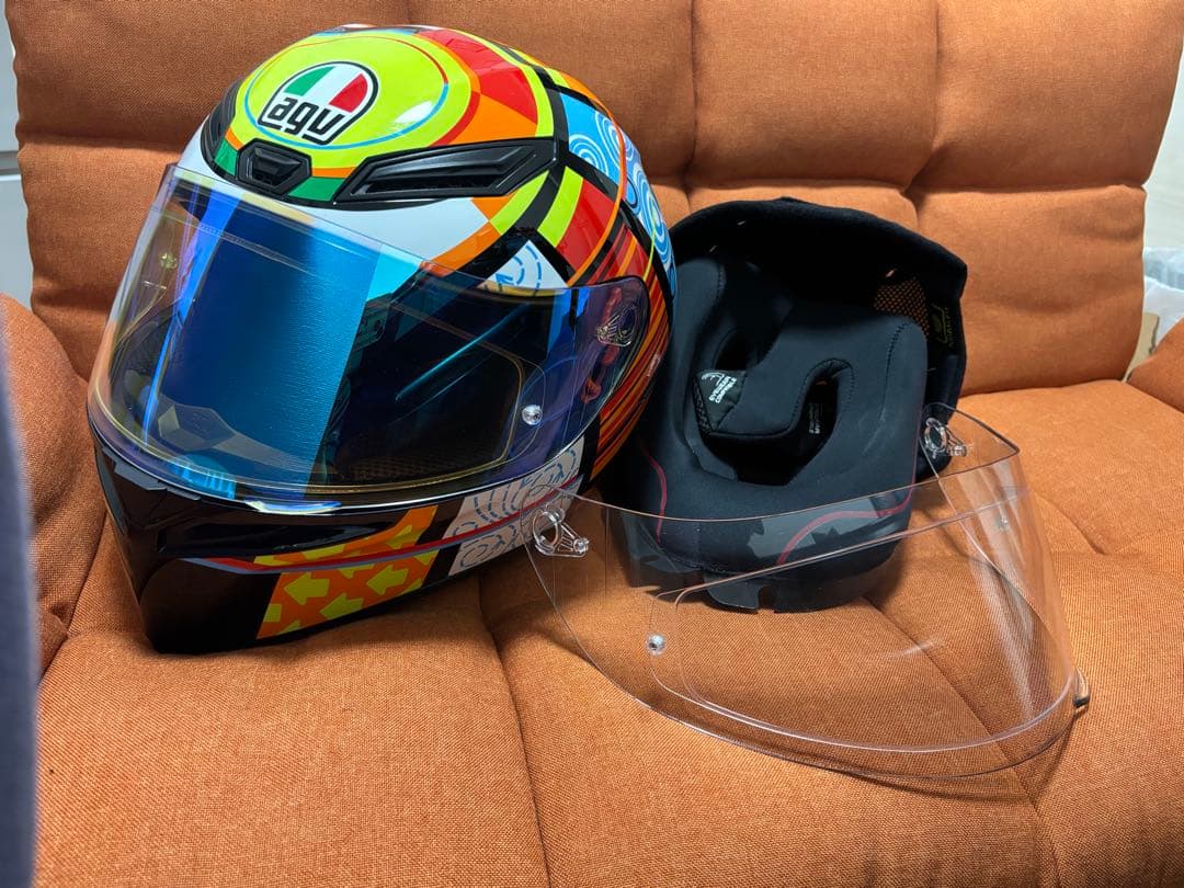 AGV K1 ELEMENTS XLアジアンフィット　ミラーシールド他おまけ付