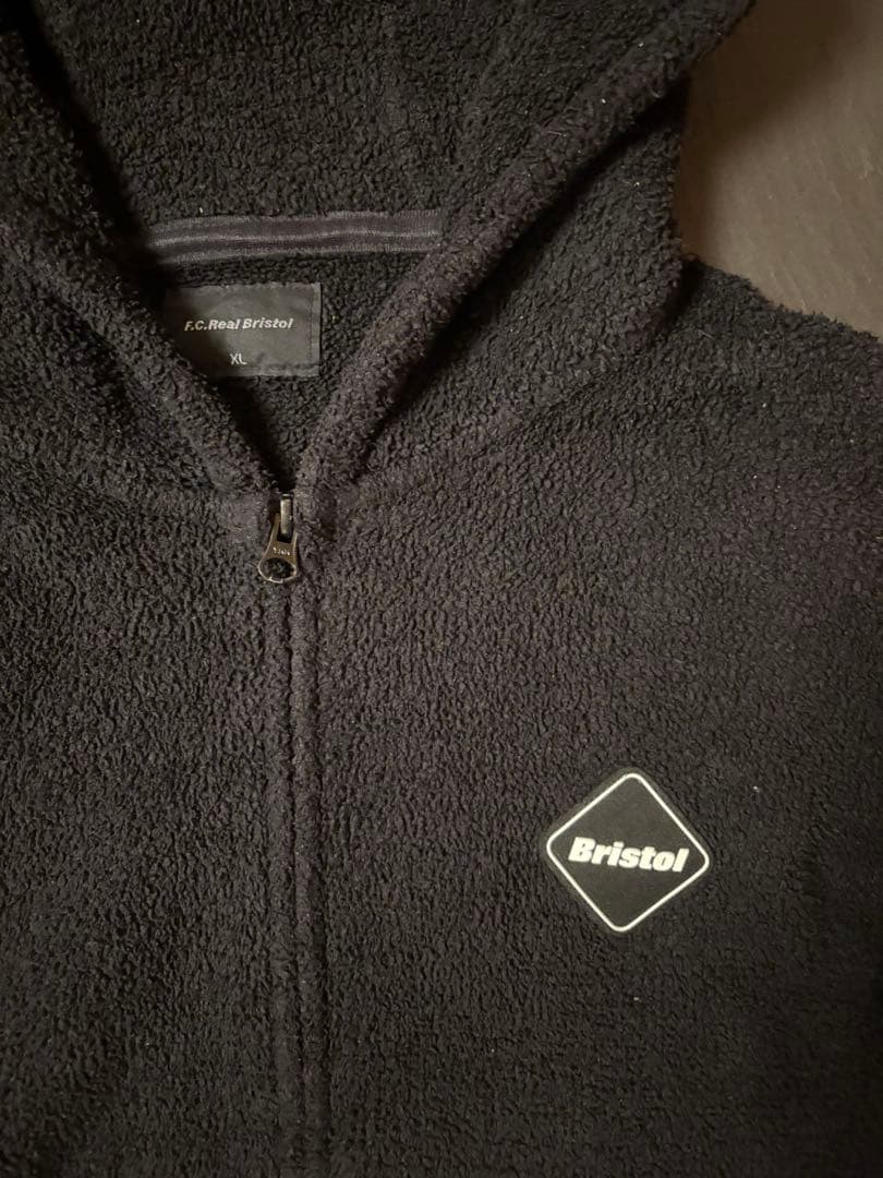 F.C. Real Bristol ボア　フーディー　ジップアップ　パーカー