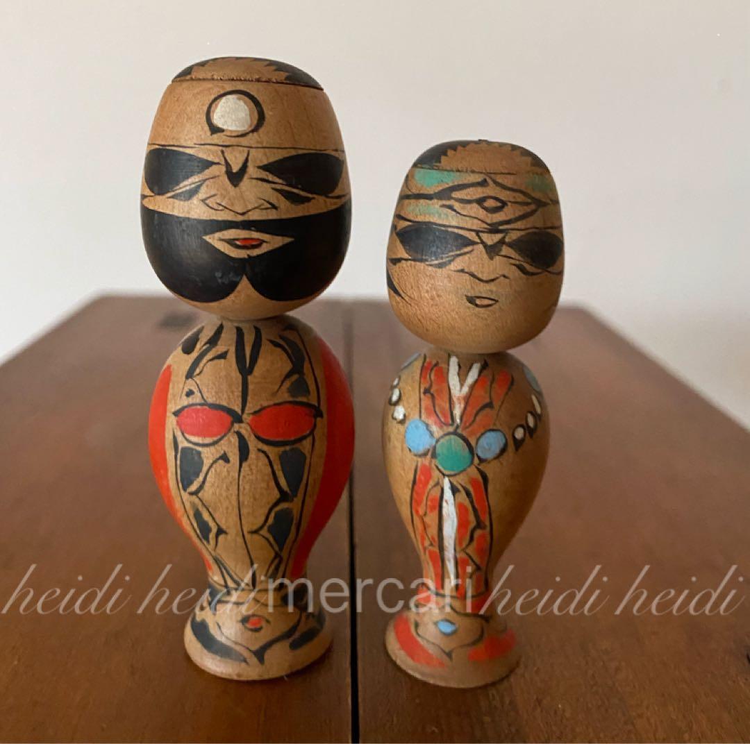 北海道　アイヌ　こけし　人形