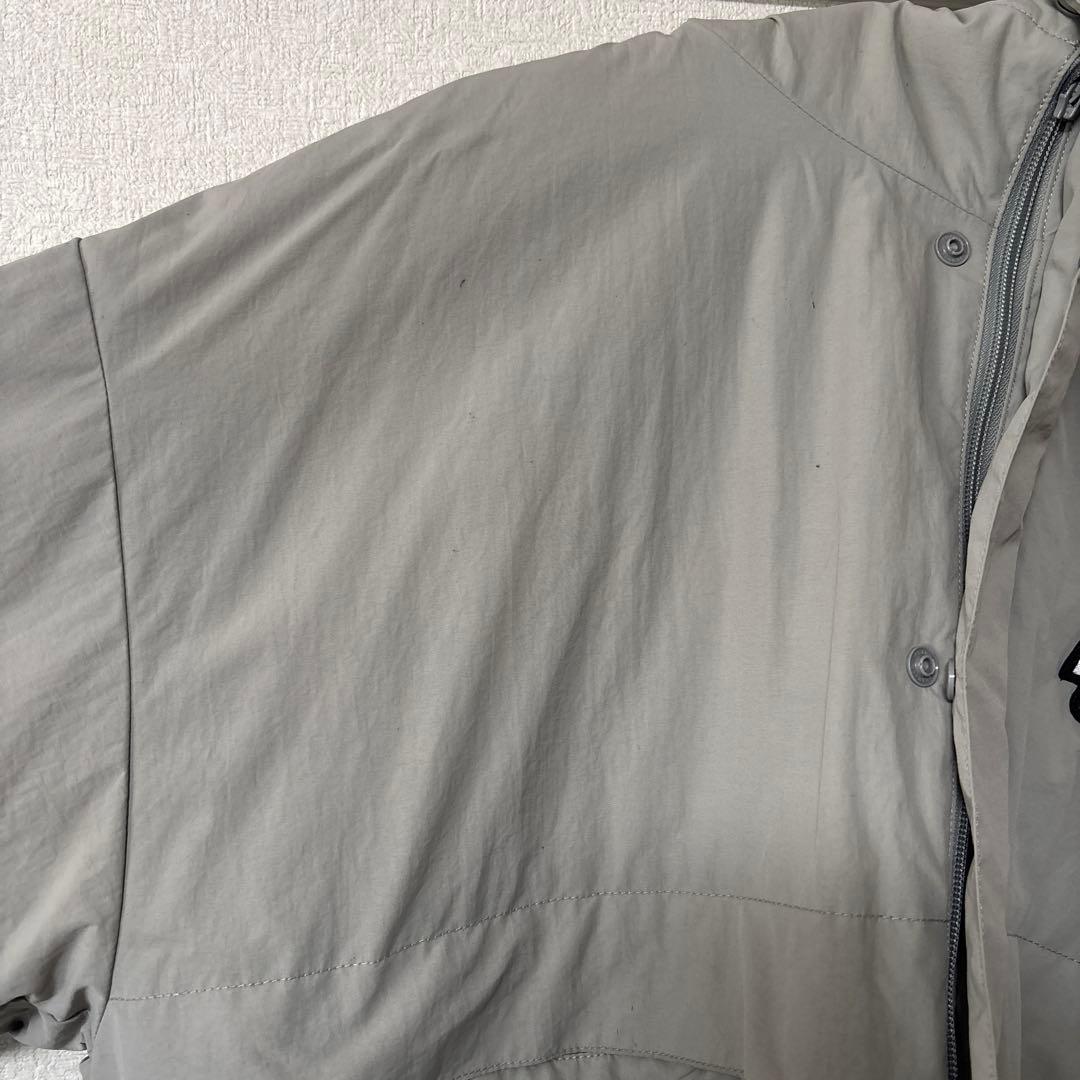 xlarge ナイロン ダウンジャケット グレー L