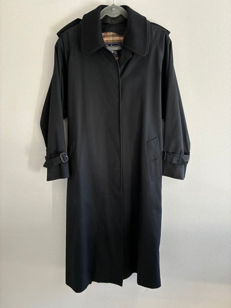 バーバリーロンドン　トレンチコート　マキシ丈　ライナー付き　ベルト付き