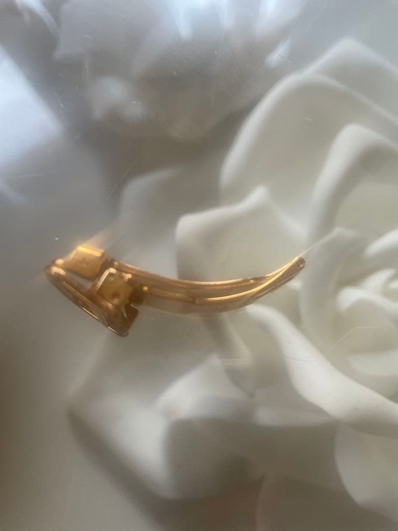 Cartier カルティエDバックル正規品　純正14mm ゴールド