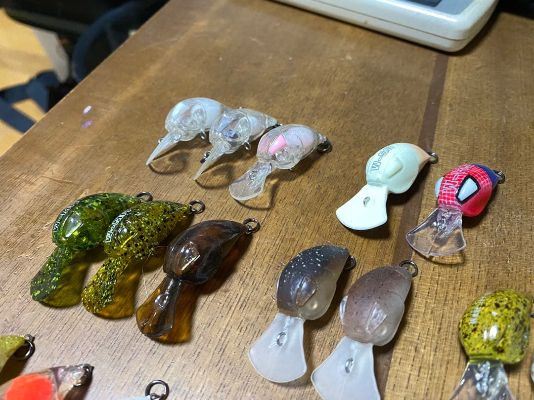 ★管釣クランク　DFJ ウェイブラ一　レアカラ一ばかり24個　未使用