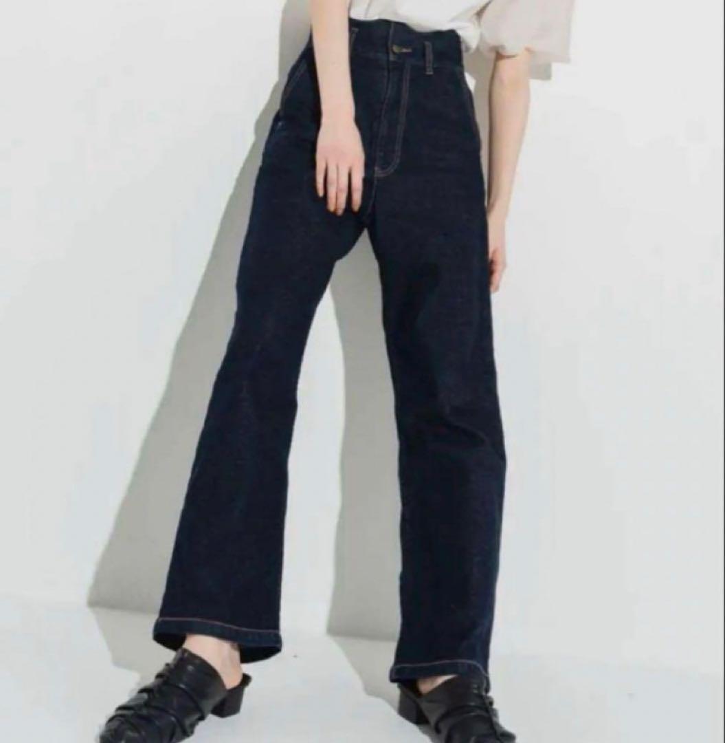 新品タグ付★Eaphi WAVEDESIGN HIGHWAIST DENIM