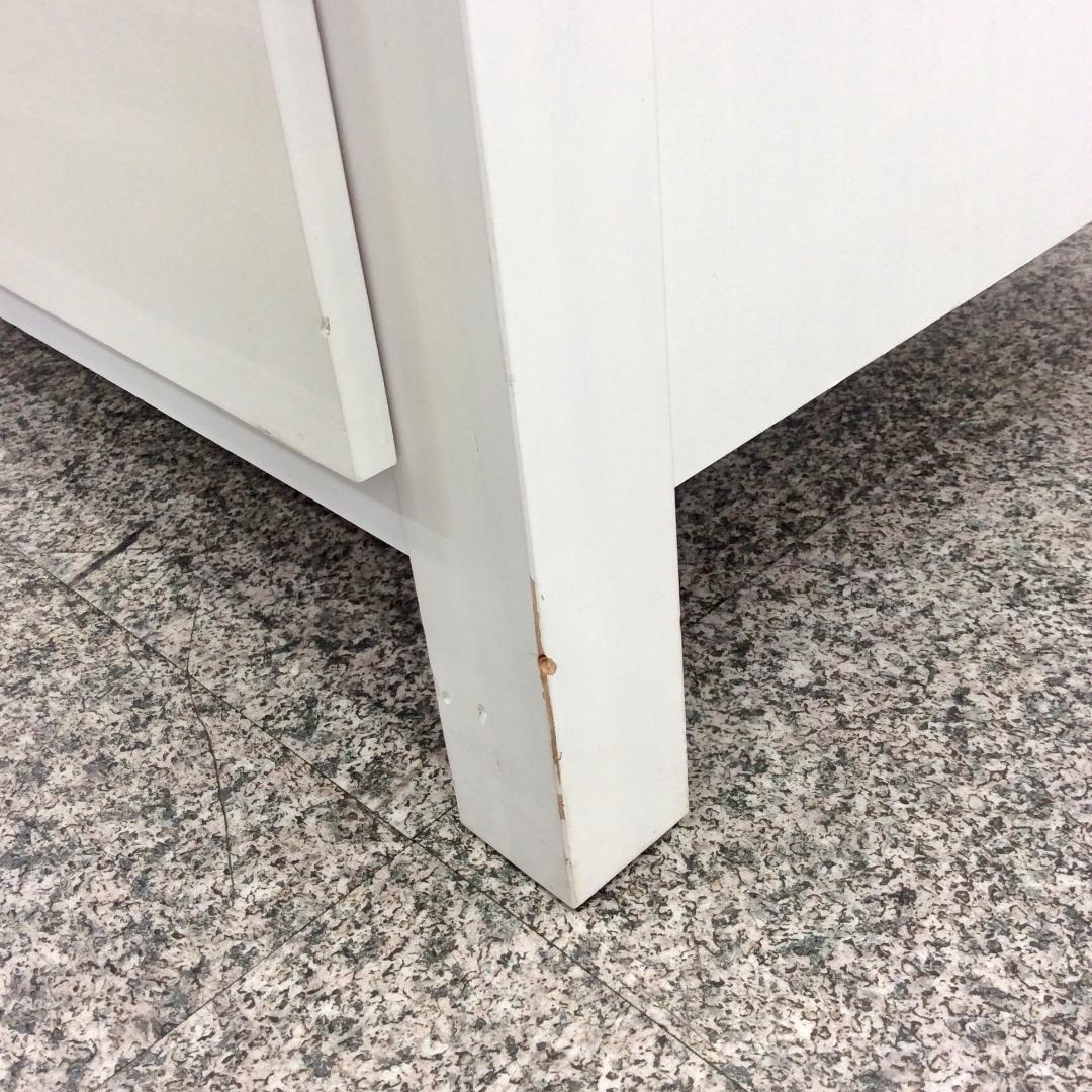 MOMOHOUSE 脇木工 ４段チェスト ホワイト