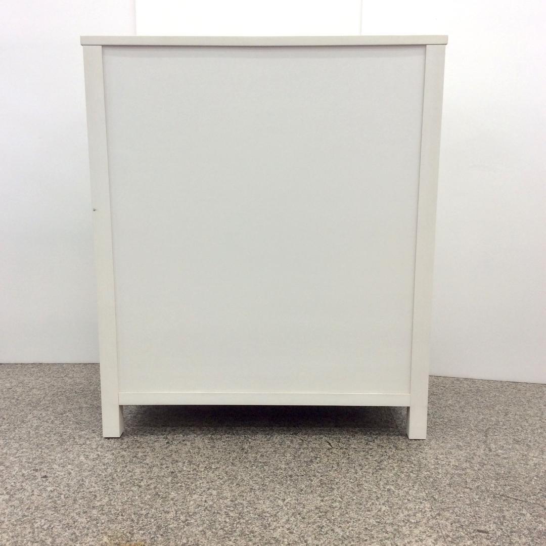 MOMOHOUSE 脇木工 ４段チェスト ホワイト