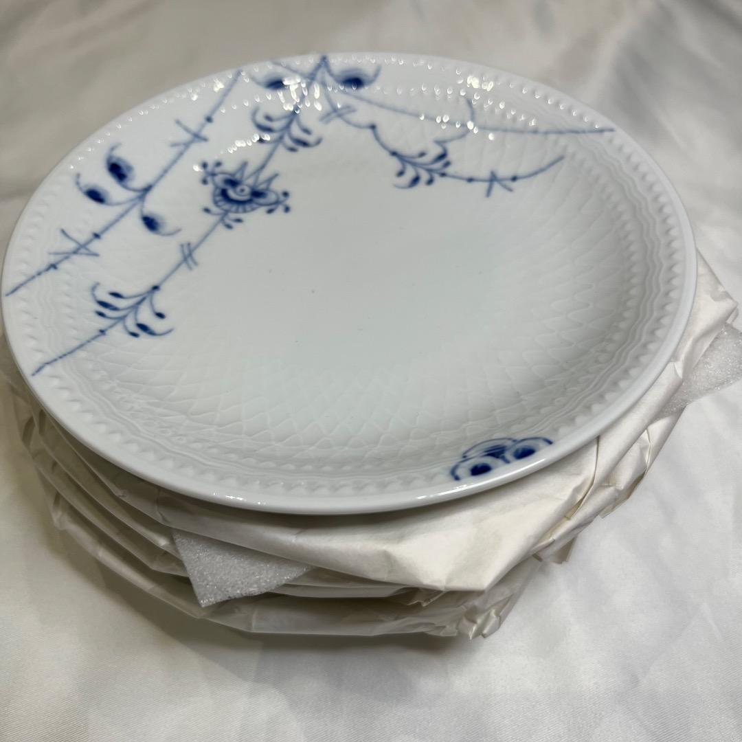 ロイヤルコペンハーゲン　ブルーパルメッテ　15㎝　5枚