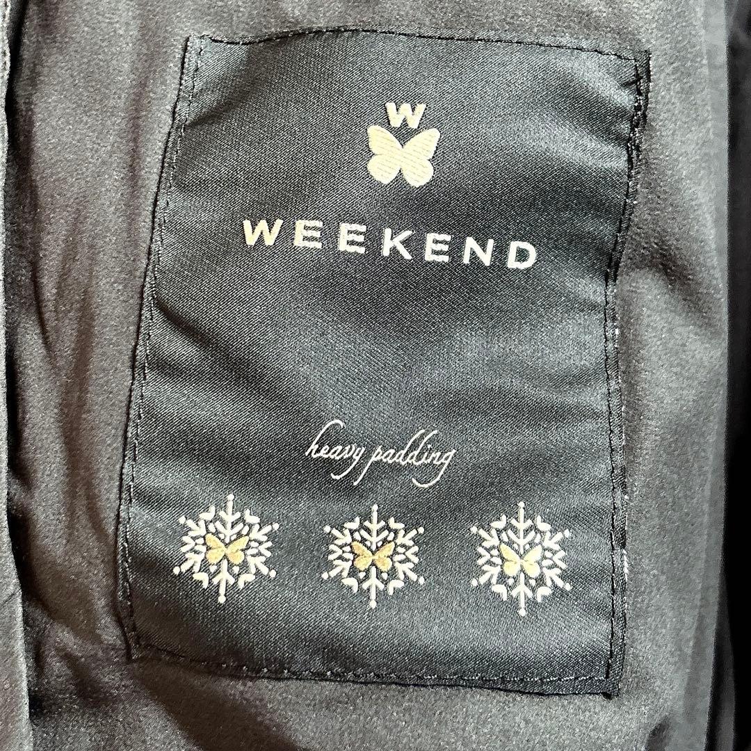 マックスマーラ ウィークエンド ファー ダウンコート 希少 サイズ50 黒