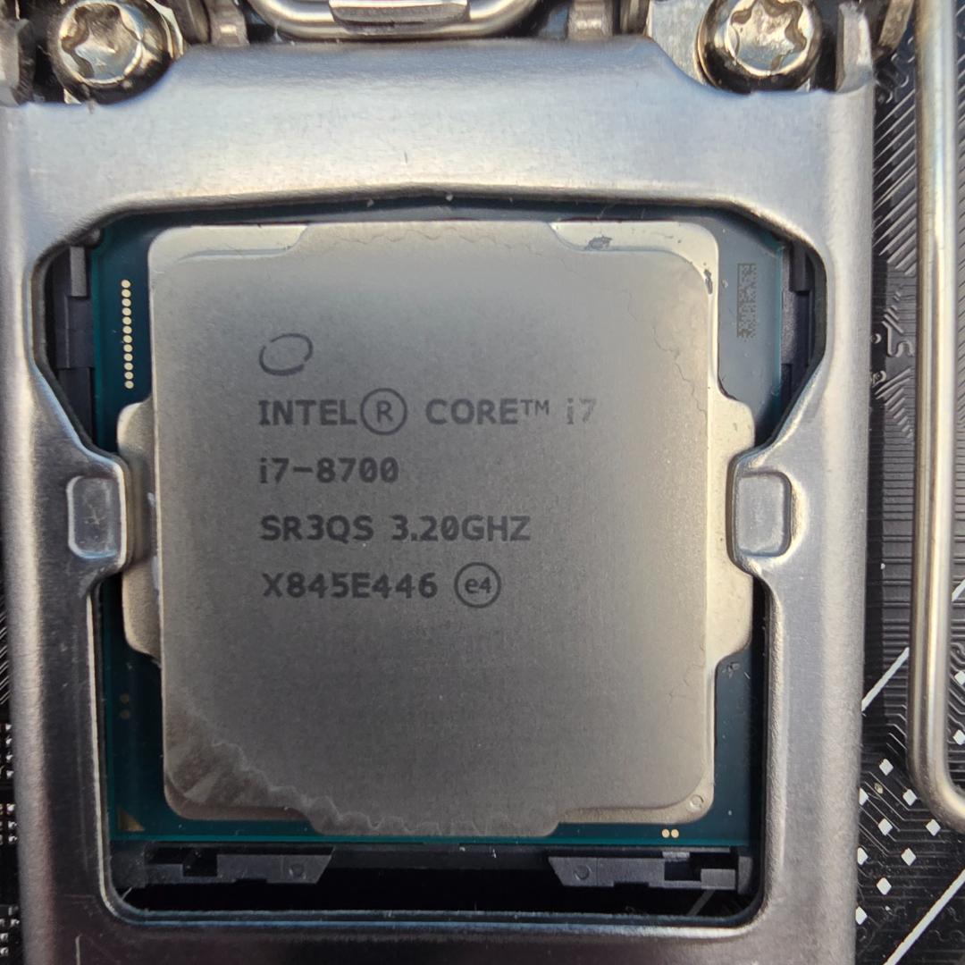 Core i7 8700 + ASUS PRIME Z390-A セット