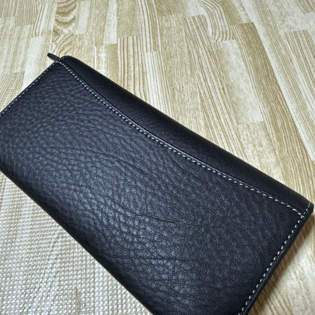 【新品未使用】 Dakota BLACKLABELダコタ長財布　ブラック 本革