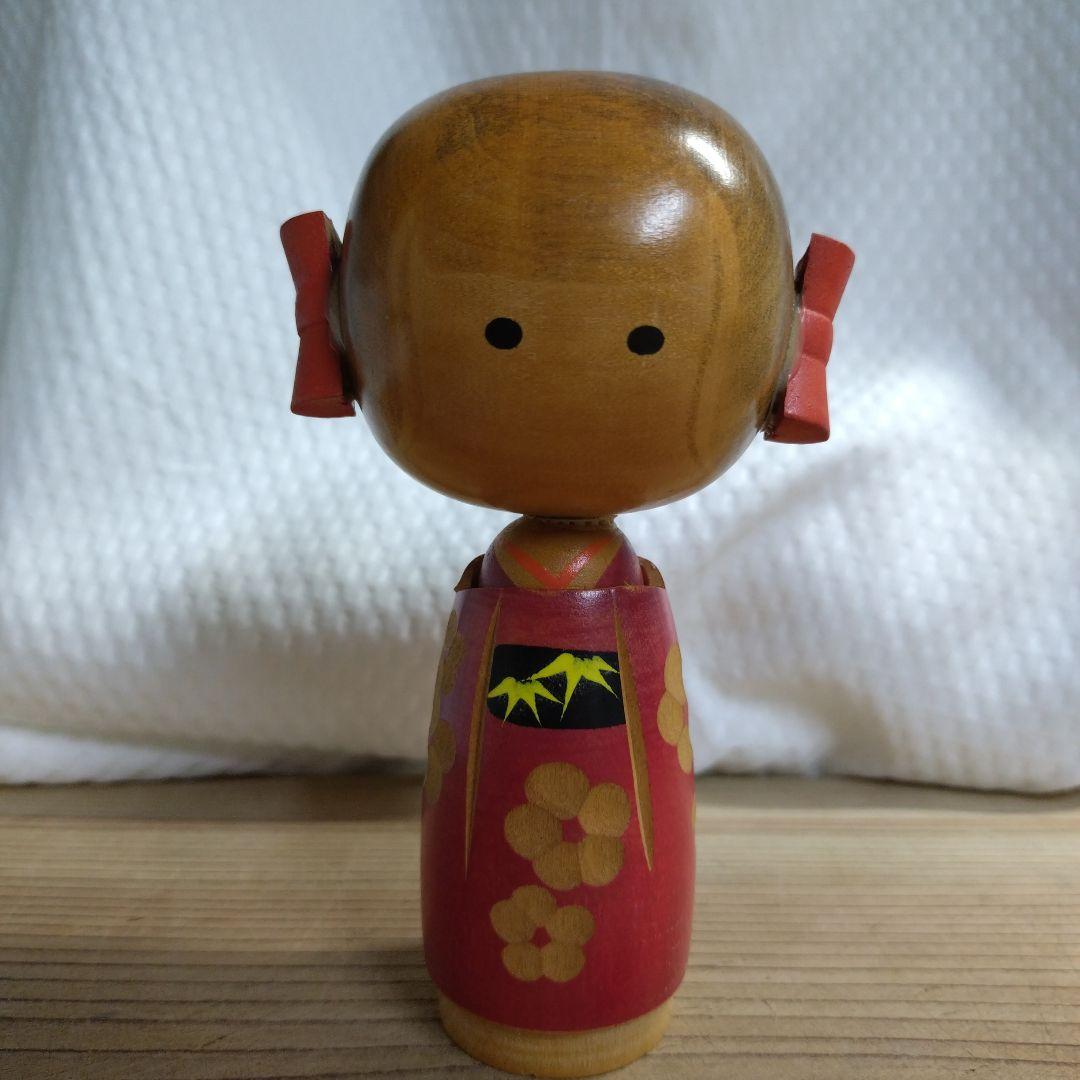 こけし 創作こけし 伊之介作 郷土玩具 郷土人形 日本人形 工芸品 昭和レトロ