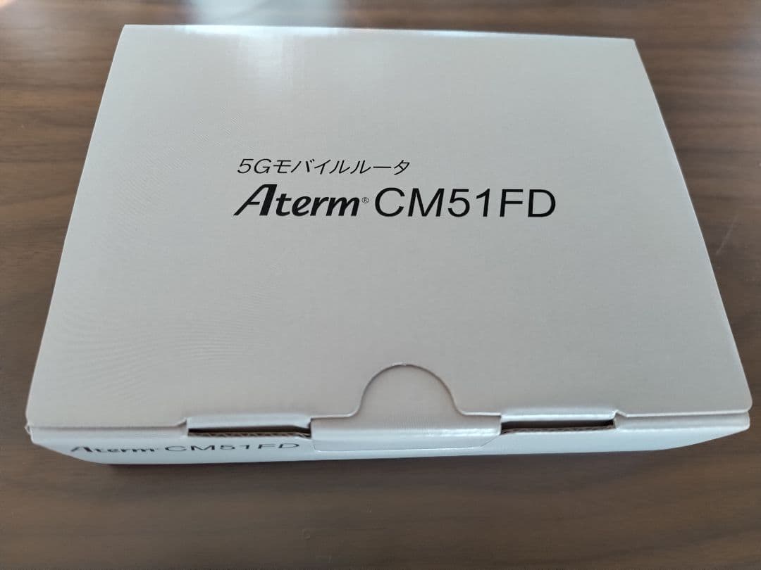 超美品.：NEC Aterm CM51FD Wi-Fiモバイルルーター