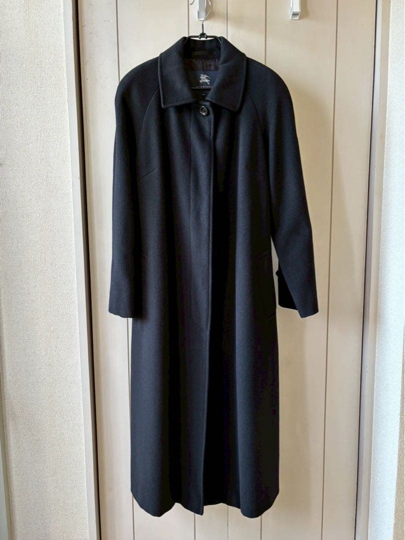 【レディース】BURBERRY LONDON ロングコート ブラック