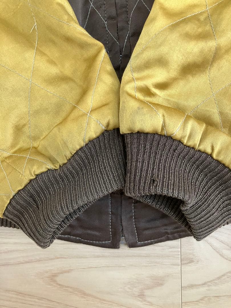 90's 別珍 テーラー東洋 M品番 スカジャン ハワイ アロハ フラガール