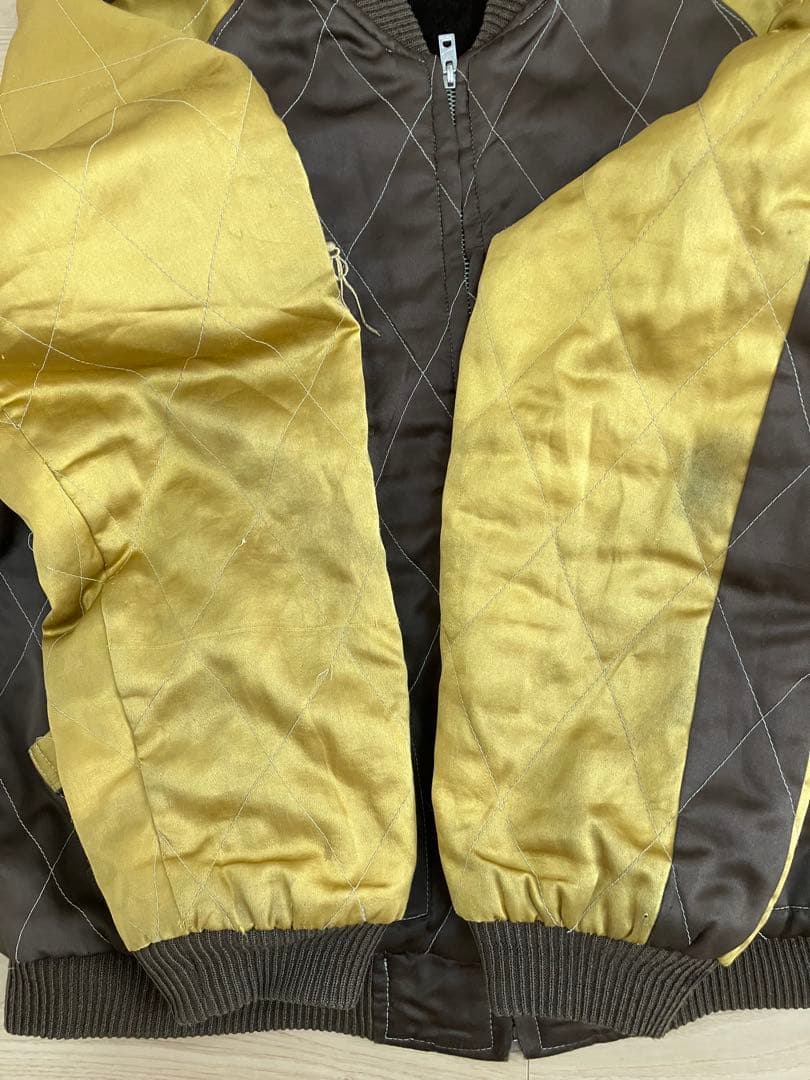 90's 別珍 テーラー東洋 M品番 スカジャン ハワイ アロハ フラガール