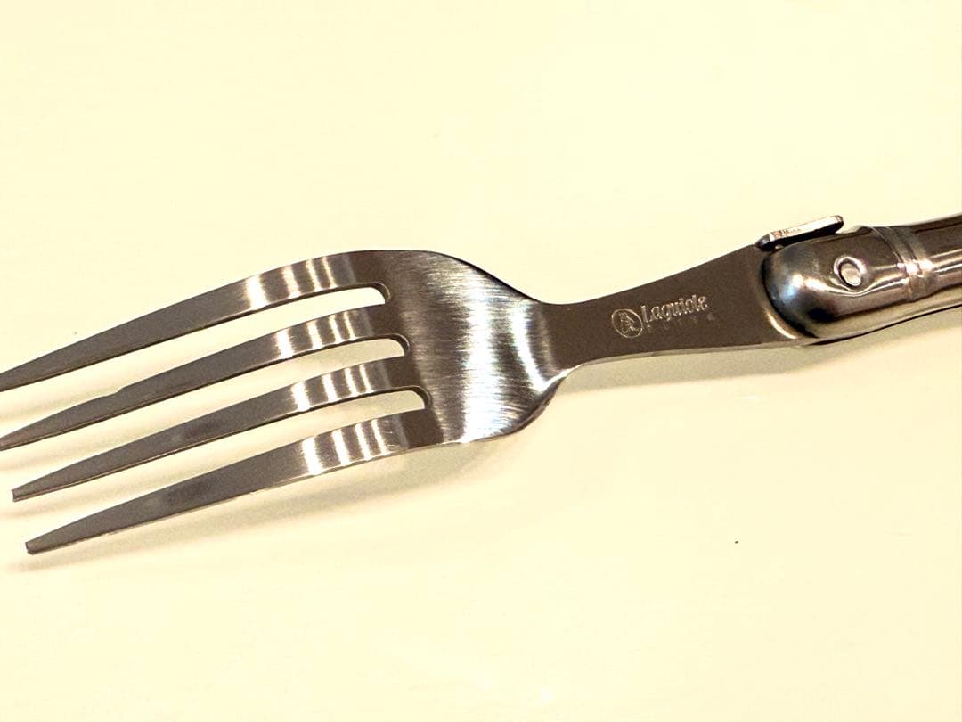 Laguiiole elite カトラリーセット 24本入り　シルバー　刻印入り