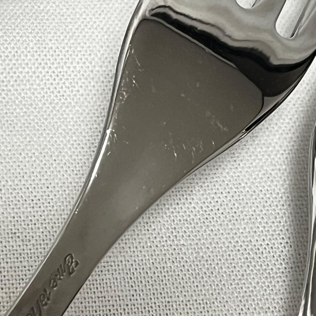 エメ ナポレオン 18-10 カトラリー クリア フォーク スプーン ケーキ