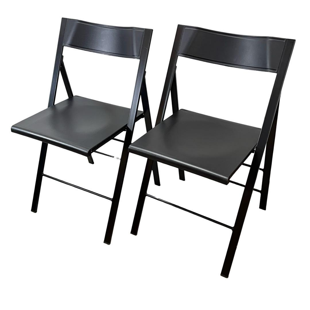 ②ArrMet Pocket アーメット ポケットチェア 2脚セット ブラック