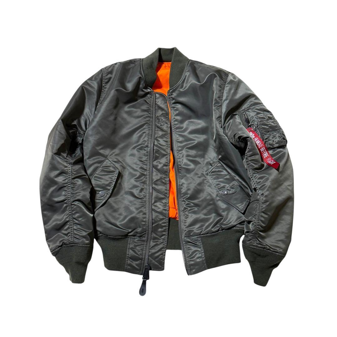 ✨未使用級✨ ALPHA MA-1 フライトジャケット リバーシブル 定番モデル
