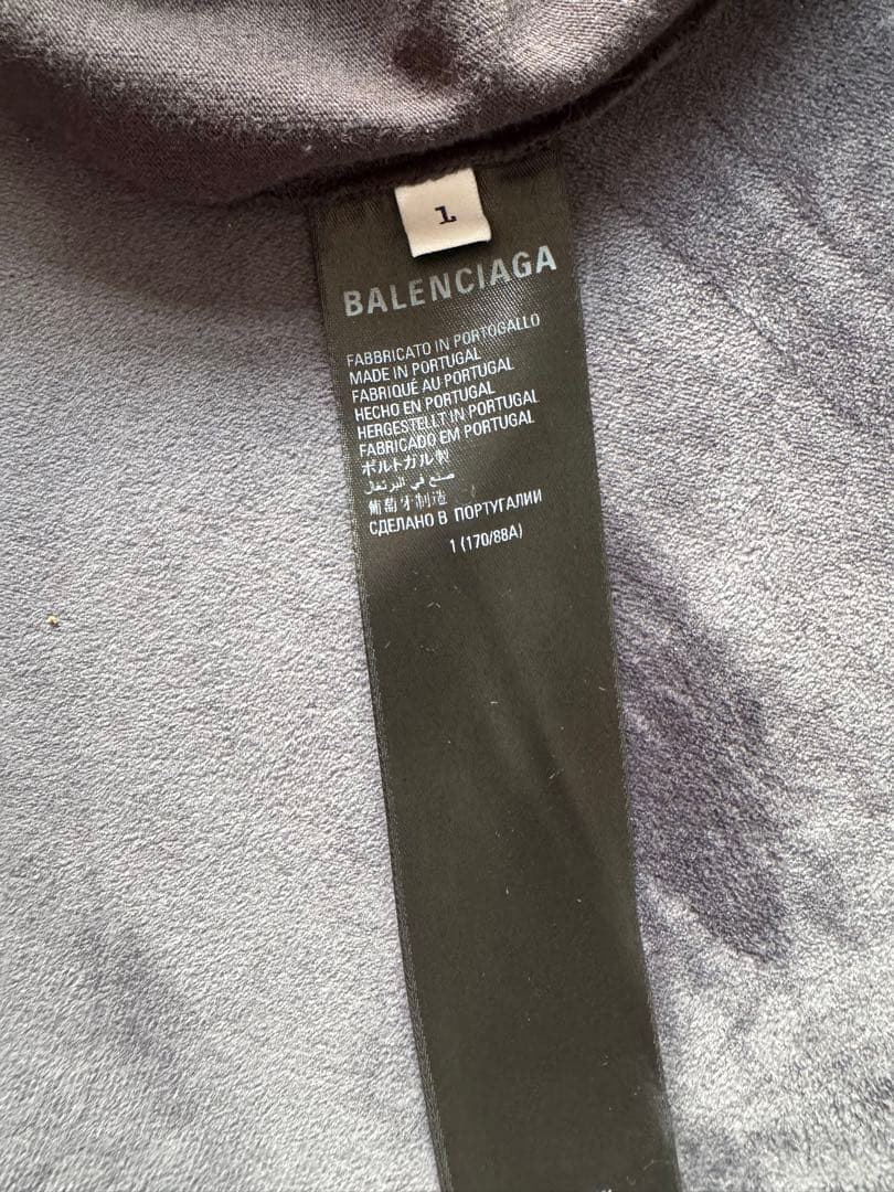 トップス balenciaga 22ss unity 3/4 sleeve t shirt