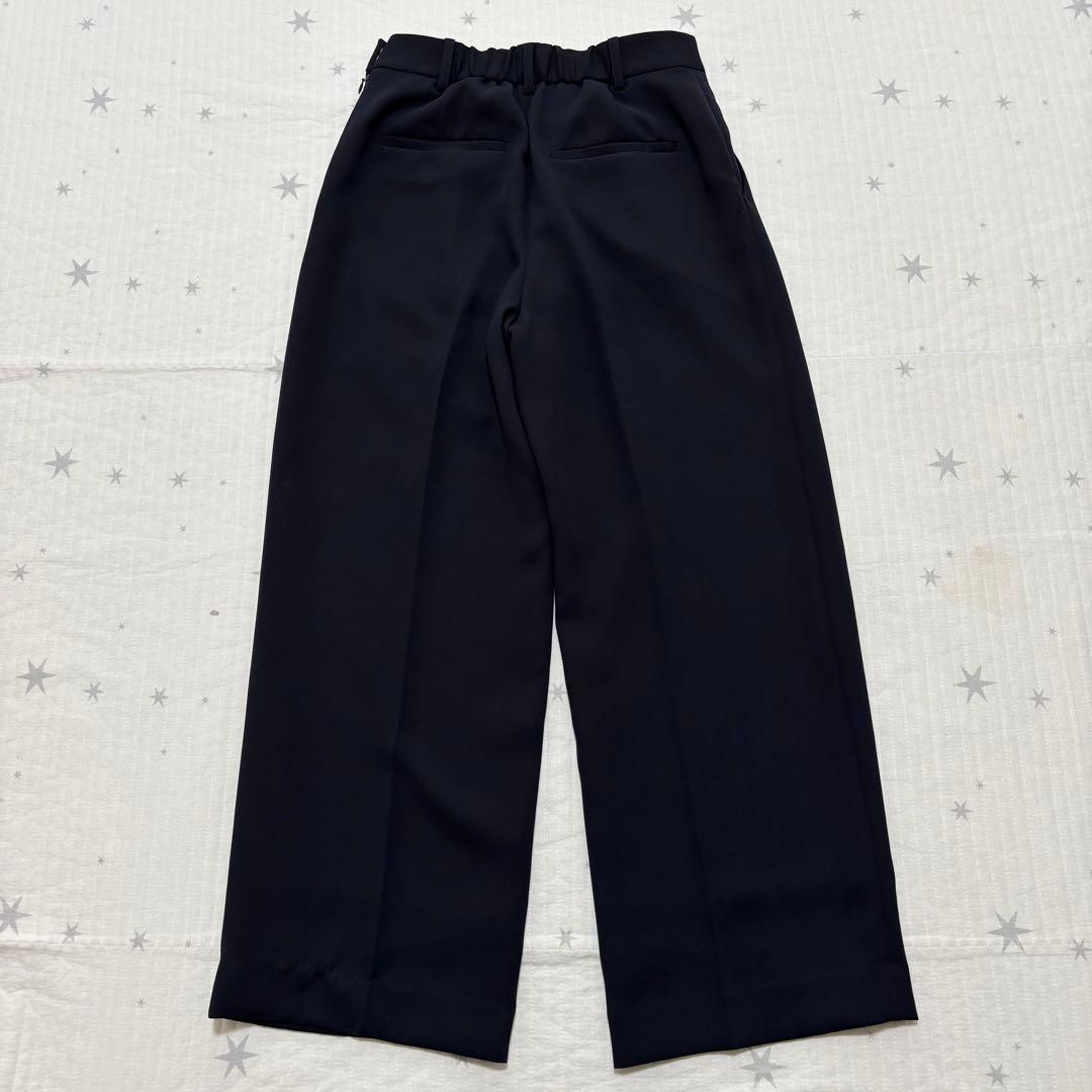 グリーンレーベルリラクシング　ノーカラー ダブルクロス パンツスーツ Mサイズ