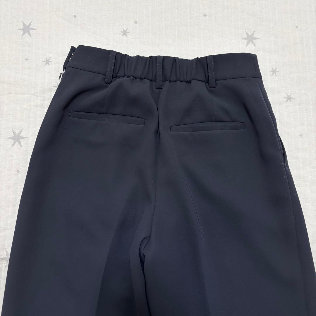 グリーンレーベルリラクシング　ノーカラー ダブルクロス パンツスーツ Mサイズ