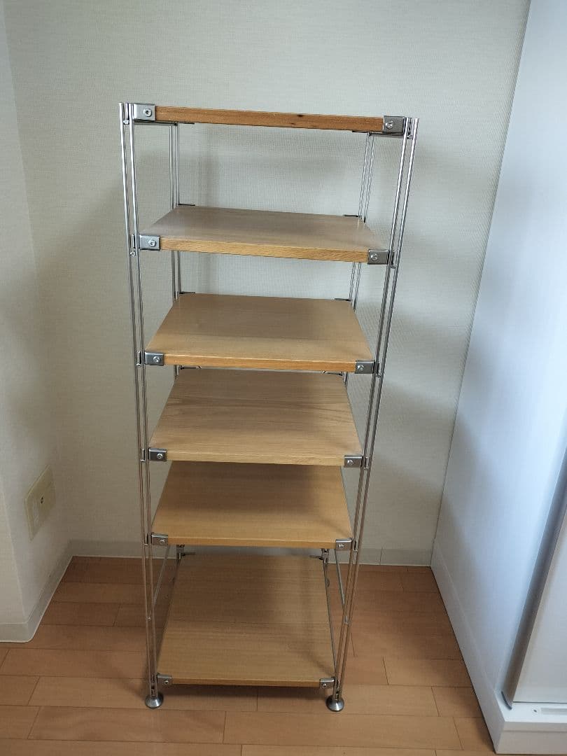 木製ラック 6段 ナチュラル