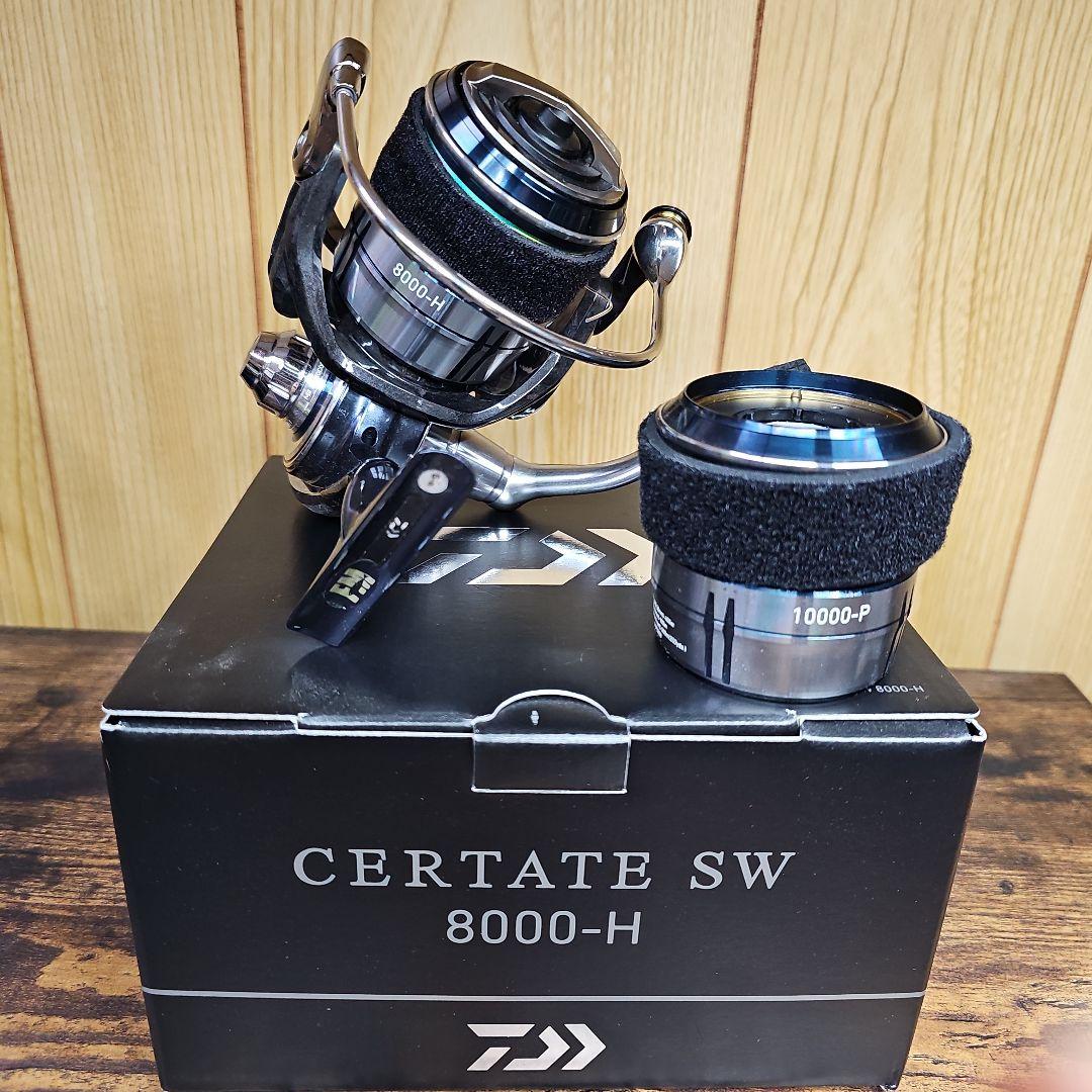 ダイワ　セルテートsw8000h 10000番スプールセット