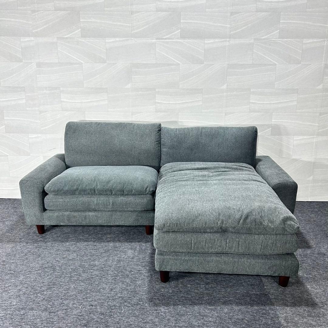 リビンズ カウチソファ 3人掛け スワン おしゃれ 家具 d5235