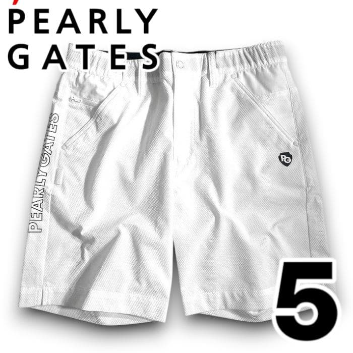 パーリーゲイツ ゴルフ 吸水速乾 ストレッチ ショートパンツ ショーツ 5