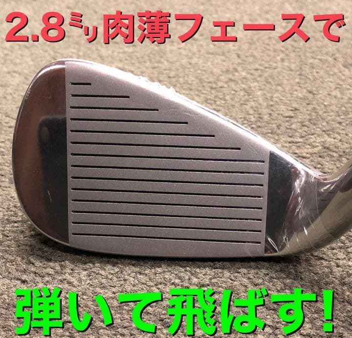 【ヘッド6個】強反発で飛ばす! ダイナミクス アイアン カスタム用ヘッド単品