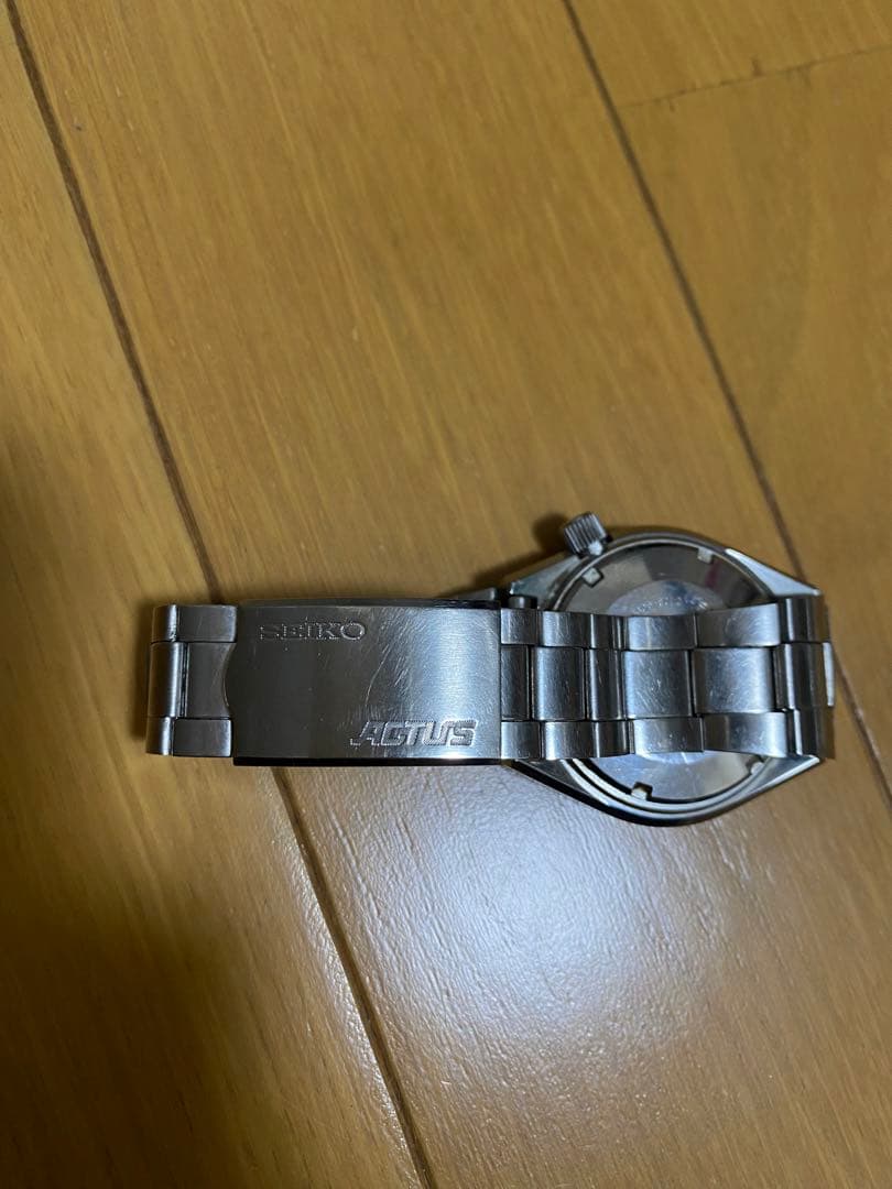 セイコー5 アクタス　シルバーウェーブ