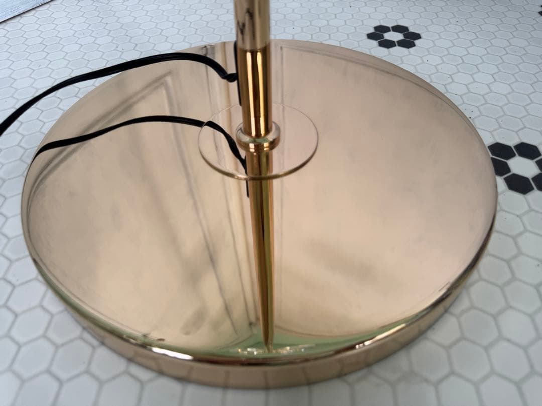 フランフラン　フロアスタンドゴールド ライト照明アッシュフォード美品