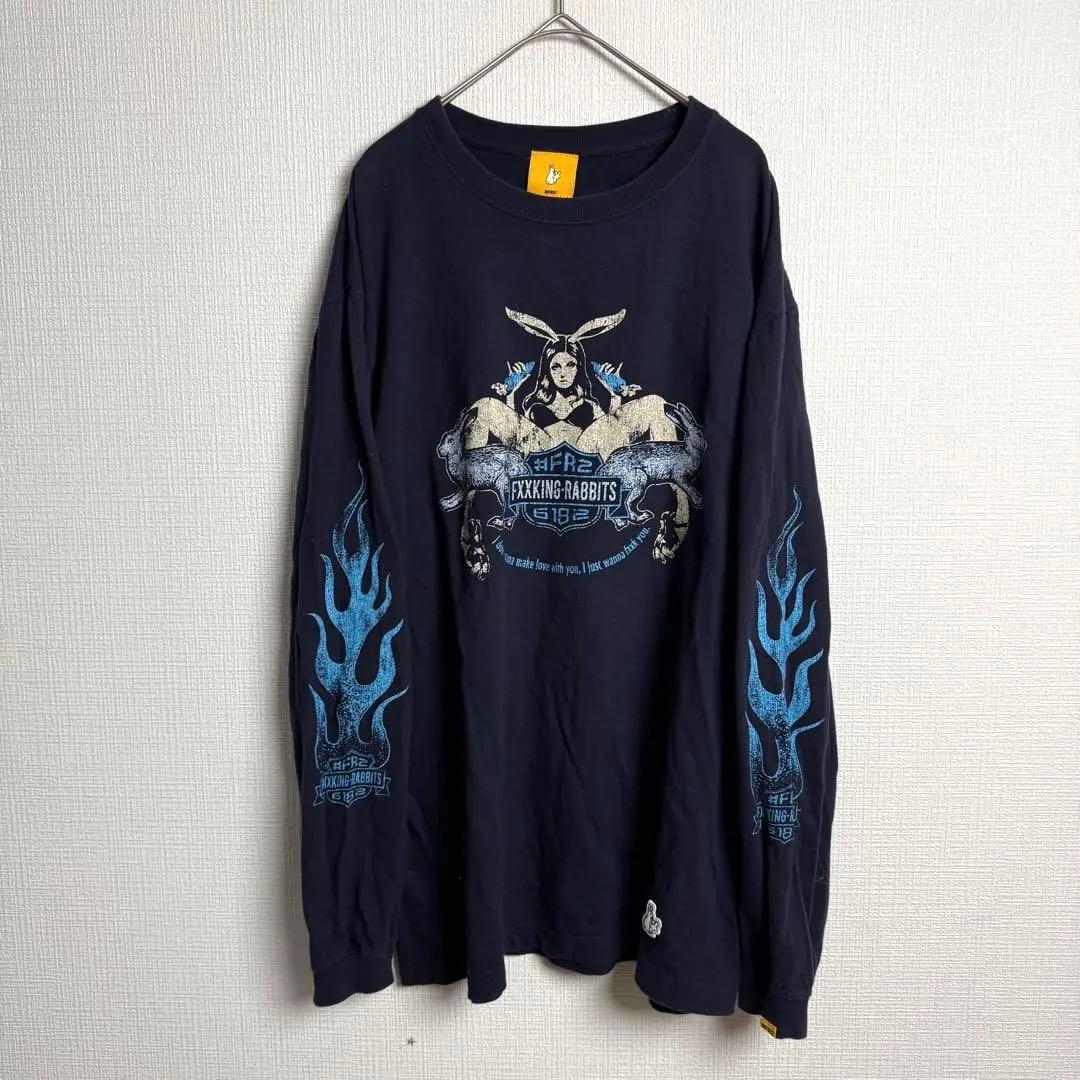 トップス 852 FR2 Harley-Davidson Style Flame LS