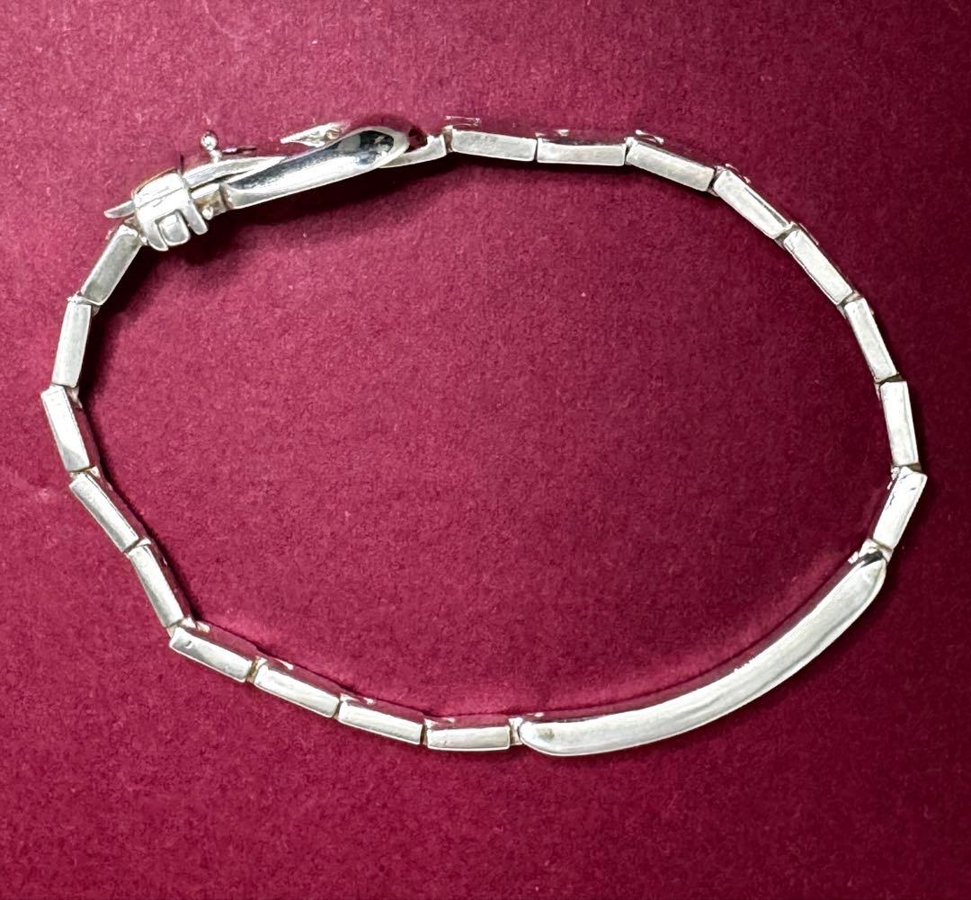 グッチ GUCCI ベルト IDプレート ブレスレット SV925 ヴィンテージ