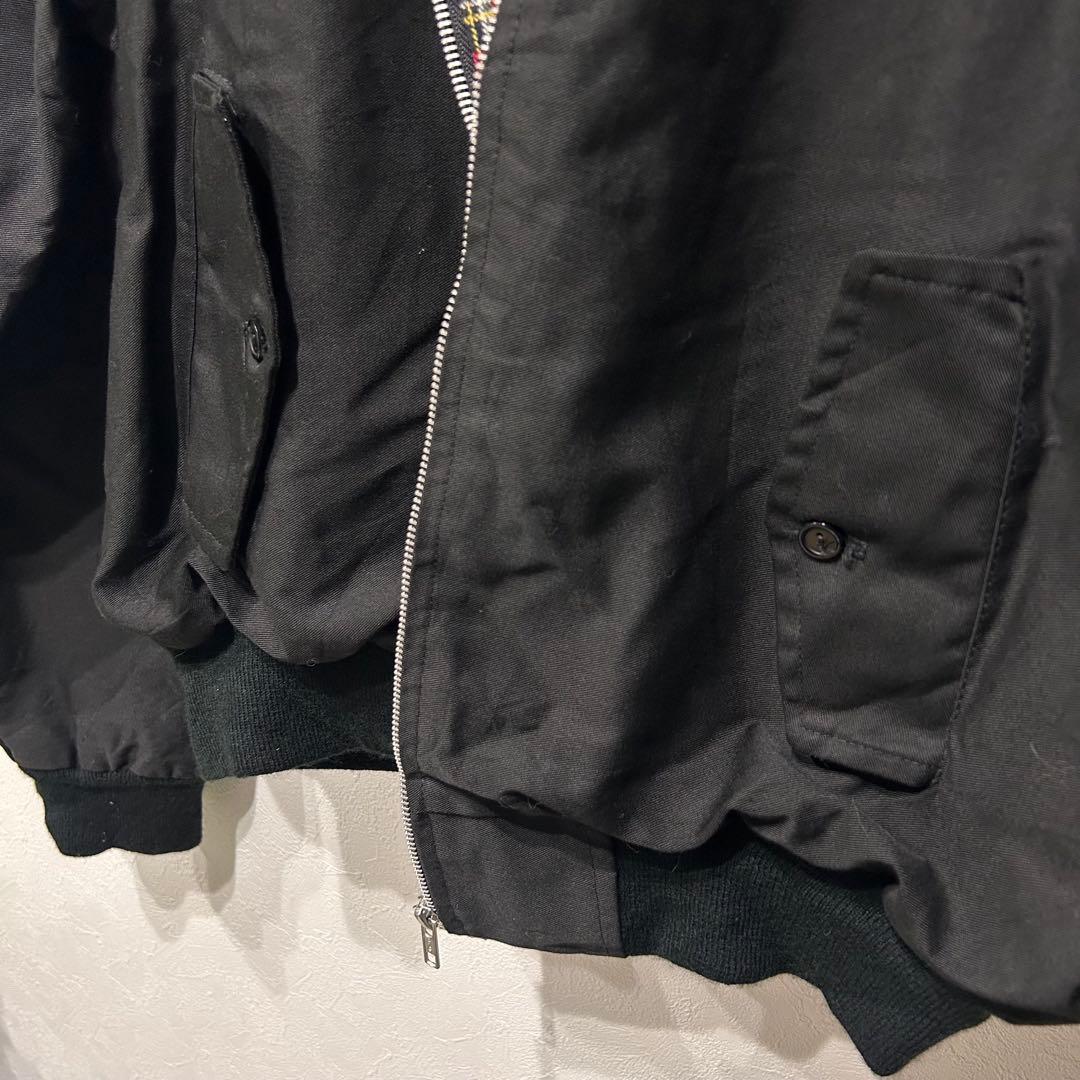 Vintageハリントンジャケット　スイングトップブルゾン　ブラックイングランド