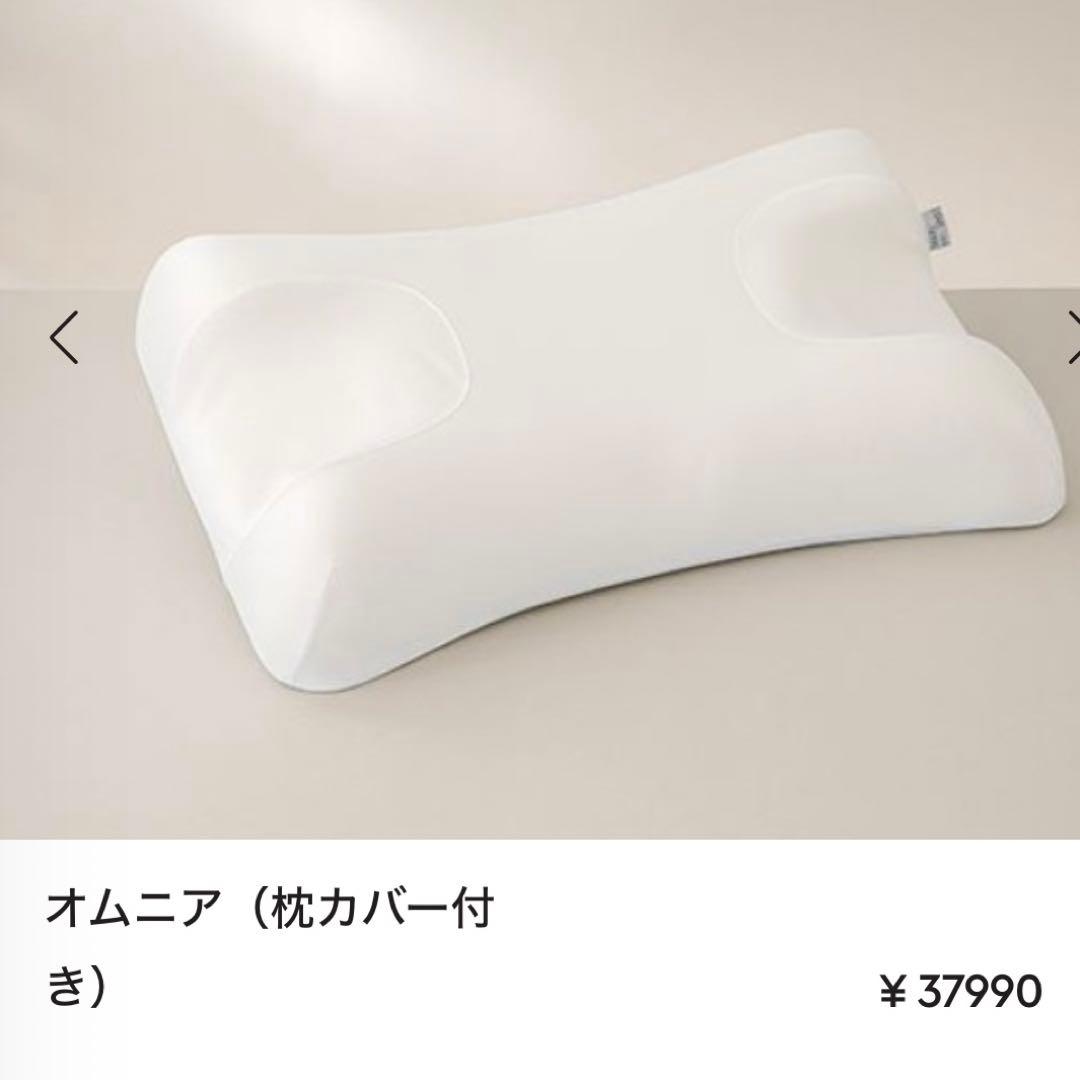 オムニア 枕カバー付き