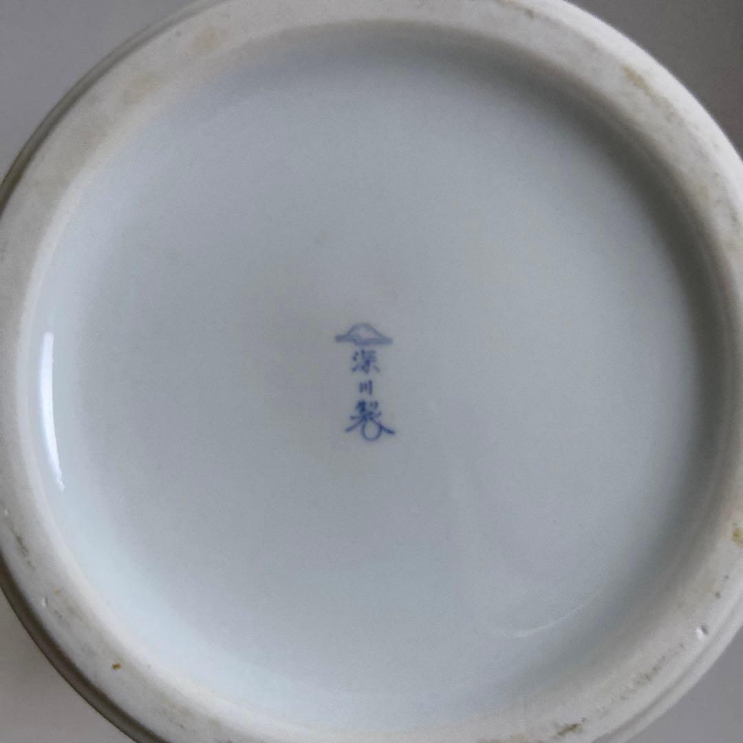 蔵出し！昭和レトロ・アンティーク【宮内庁御用達・深川製磁・美術有田焼花瓶　】