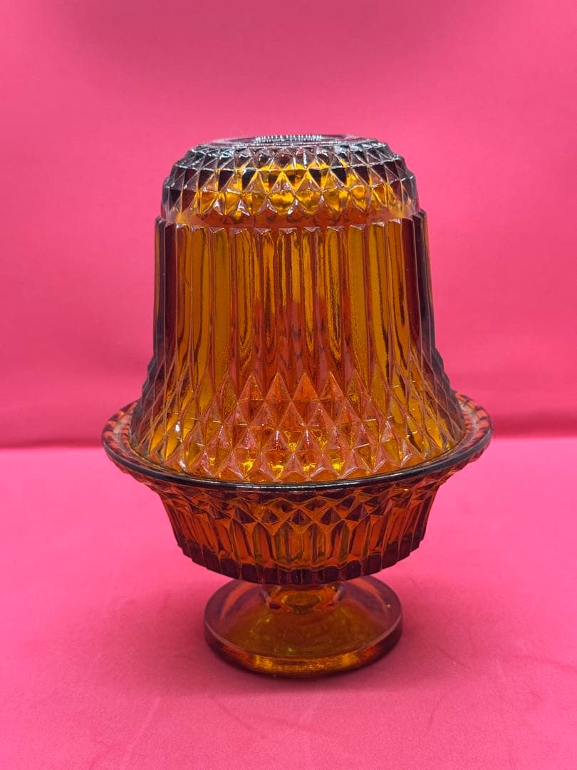 ヴィンテージ　フェアリーグラス　インディアナグラス社