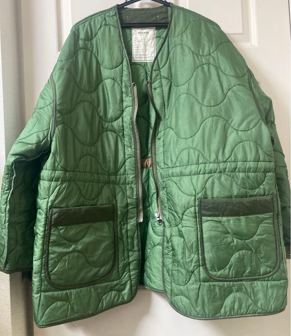 チャオパニックティピー　ミリタリー　キルティング　リバーシブル