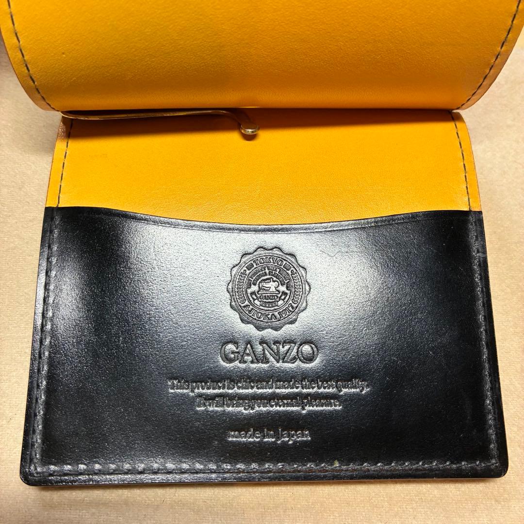 ガンゾ シェルコードバン マネークリップ