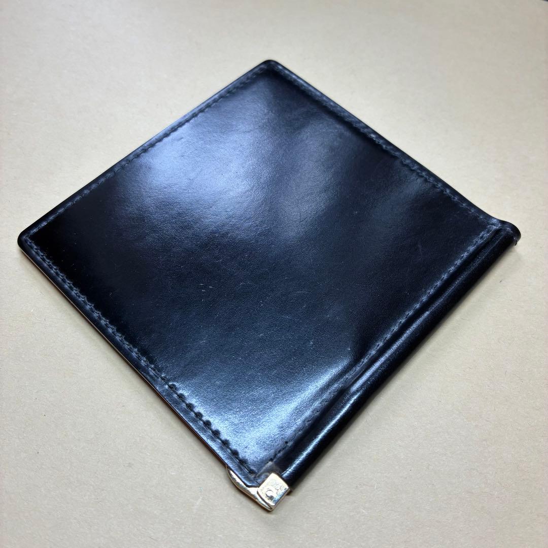 ガンゾ シェルコードバン マネークリップ