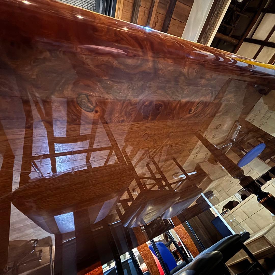 引き取り限定 イタリア製 ダイニング テーブル イス 6脚 セット インテリア