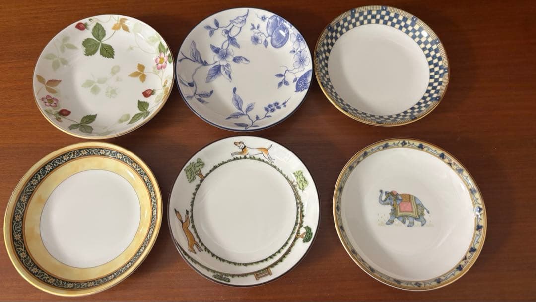 ウェッジウッド　プチトレイ６枚　ミニプレート