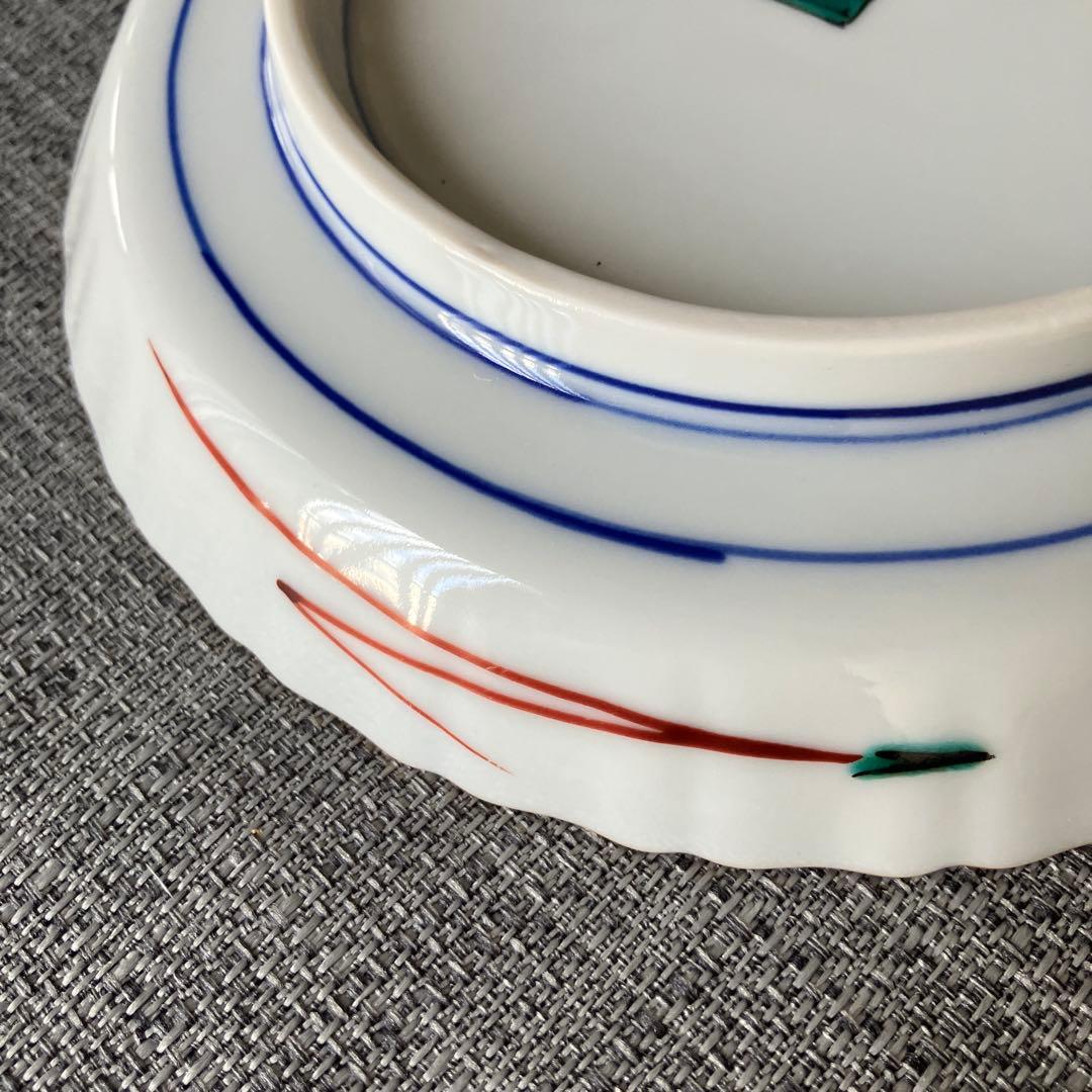 九谷焼　赤地健　和皿　5枚　絵がわり